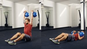 kettlebell abs angel press