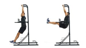 body weight leg raise abs core development