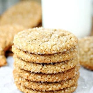 Four Spice Crackle Cookies