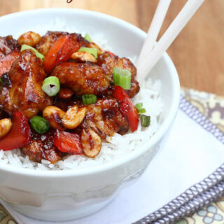 Baked Kung Pao Chicken
