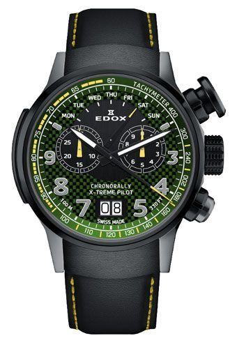 Edox Chronorally X-Treme Pilot Limited Edition Edox Chronorally X-Treme Pilot Limited Edition