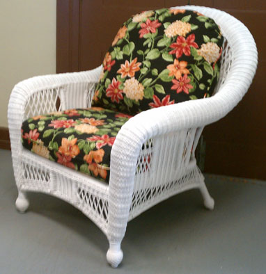 FLORAL PATTERN DEEP SEAT PATIO CUSHIONS