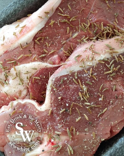 Sew White Schwartz tray baked lamb 3