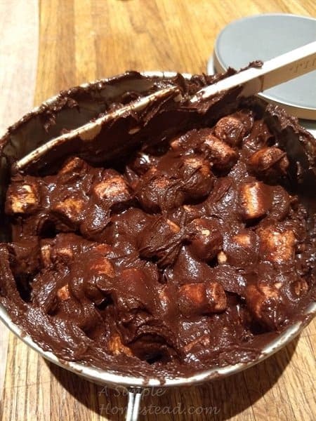 ingredients mixed together