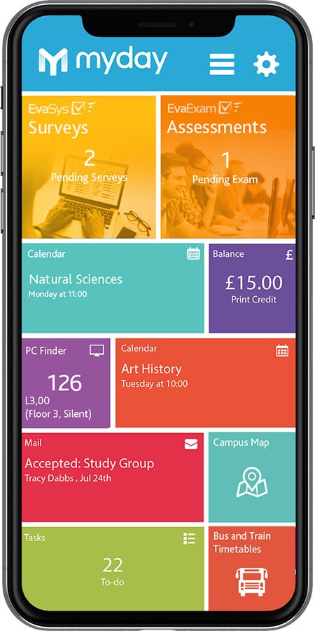 EvaSys Myday Mobile EvaSys Myday Mobile