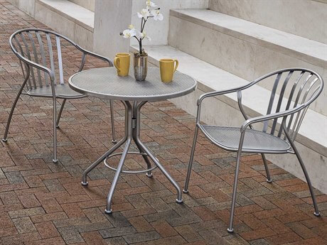 WROUGHT IRON PATIO CHAIRS SET