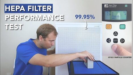 How long do the Blast and Blast Mini HEPA filters last?