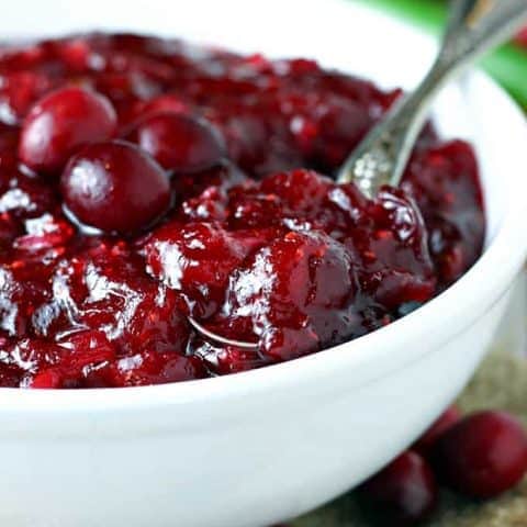 Sweet and Spicy Cranberry Sauce
