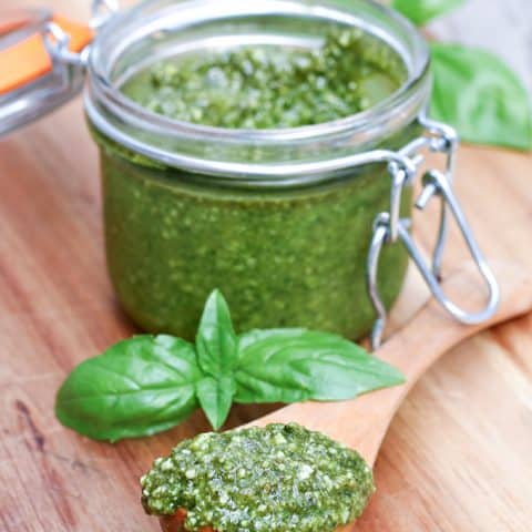 Almond Basil Pesto
