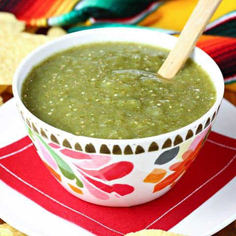Homemade Salsa Verde