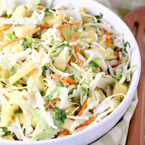 Pineapple Coleslaw
