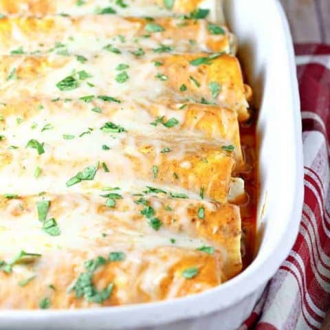 Creamy Chili Colorado Burritos
