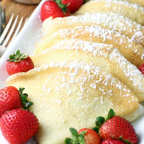 Favorite Homemade Crepes