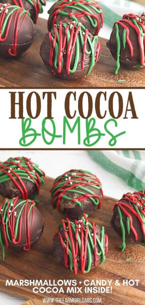 Hot chocolate bombs.