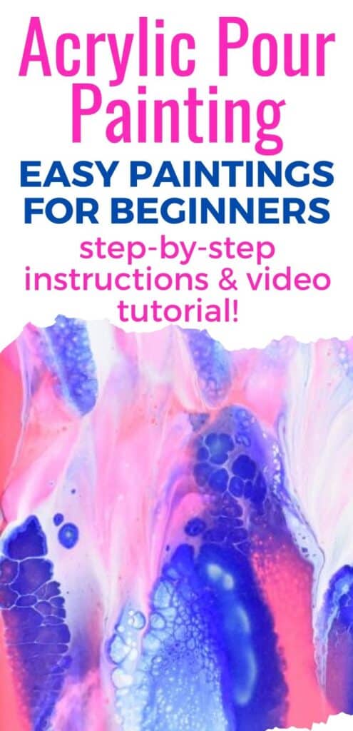 Easy Paintings For Beginners Acrylic Pouring Homebody Hall