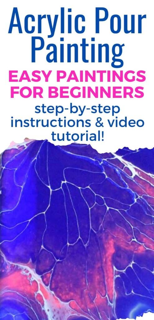 Easy Paintings For Beginners Acrylic Pouring Homebody Hall