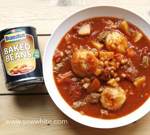 Sew White Spicy Bean Beef Stew 4