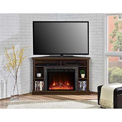 Corner Electric Fireplace Tv Stand And Entertainment Center