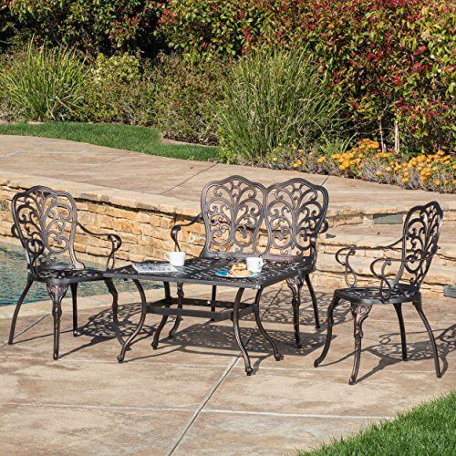 DURABLE CAST ALUMINUM PATIO FURNITURE