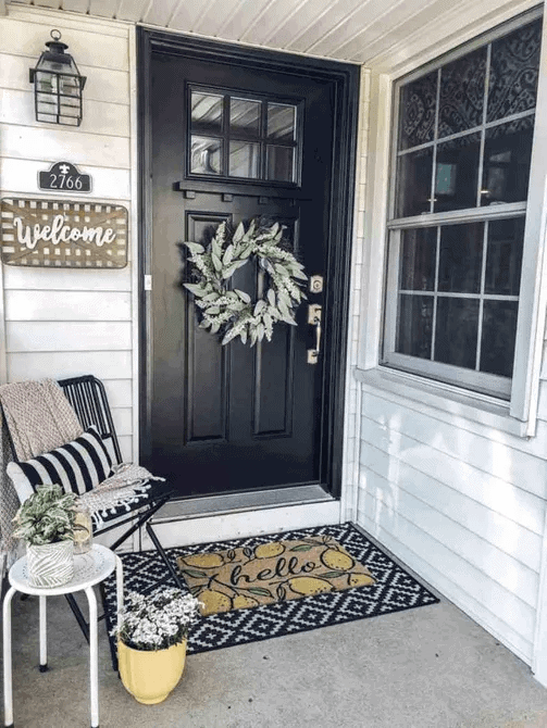 MAKE SMALL FRONT PORCH LOOK LARGE