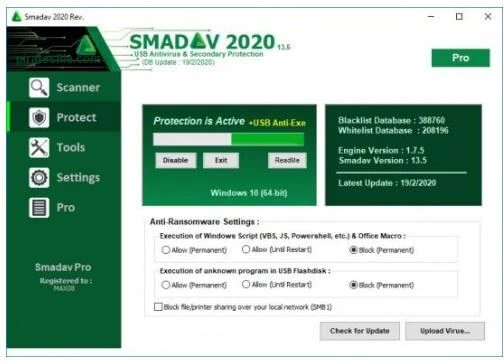 Smadav 2021 Pro Full Crack Registration Name And Key Free Download