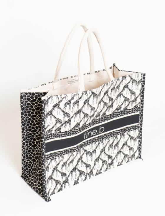 Shopper Canvas Girafprint Joy Of Flavours Tineb shopper canvas girafprint joy of flavours tineb