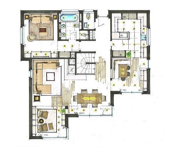 Innenarchitektur Raumplaner