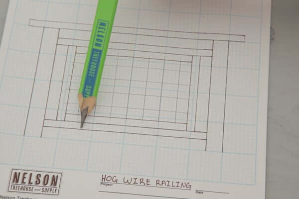 HOG WIRE DECK RAILING PLANS