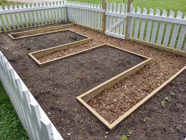 new garden layout