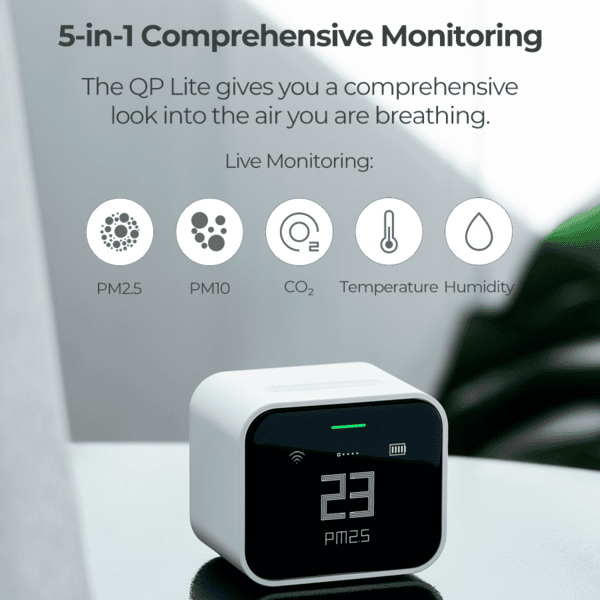 QP Lite Air Quality Monitor Smart Air UK