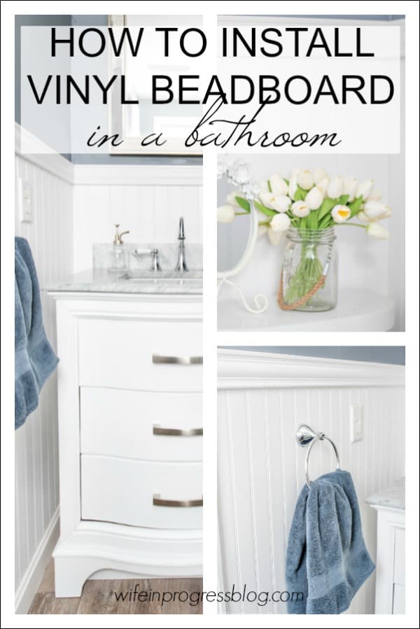 Beadboard In A Bathroom How To Install Your Own In An Afternoon