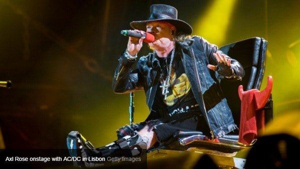 Axl Rose Triumphs at AC/DC Debut in Lisbon - @Rolling Stone 1 Axl Rose Triumphs at AC/DC Debut in Lisbon - @Rolling Stone Artes & contextos AxlRose with ACDC Getty Images