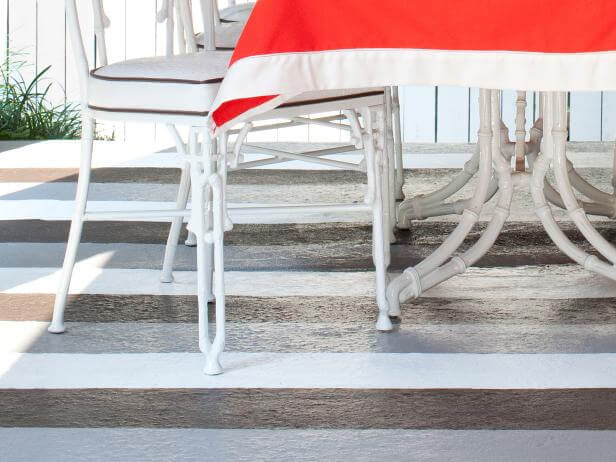 CONCRETE PAINTED PATIO DESIGN IDEAS ON A BUDGET