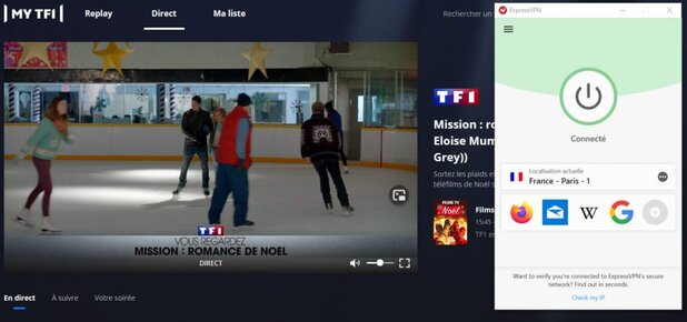 Déblocage Visionnage TF1 étranger