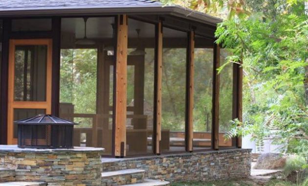 ENCLOSED OASIS FRONT PORCH ADDITION IDEAS