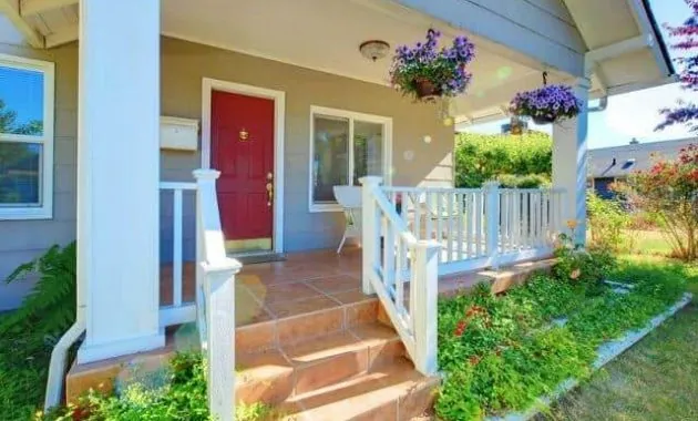 NATURAL COLOR FRONT PORCH ADDITION IDEAS