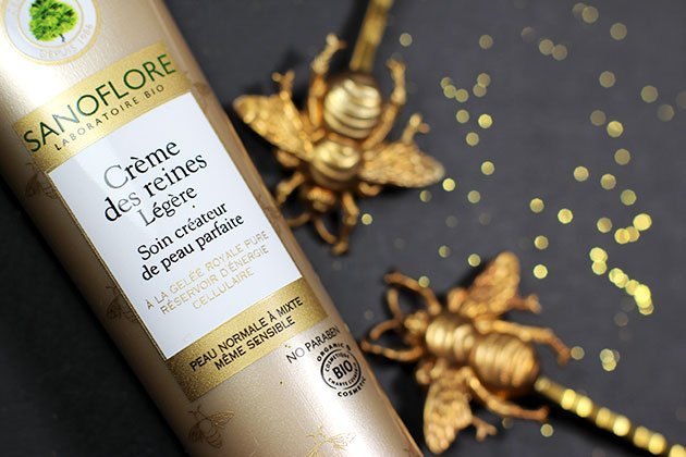 Crème des Reines Sanoflore beauty product and bees