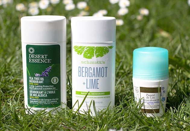 Deodorants Desert Essence, Schmidt and Sanoflore