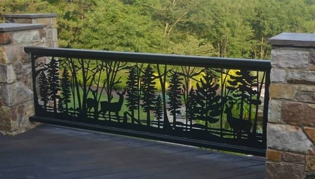 PERSONAL TOUCH WITH NATURE FRONT PORCH RAILING IDEAS