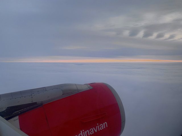 SAS A320 von Stockholm nach Oslo SAS A320 von Stockholm nach Oslo