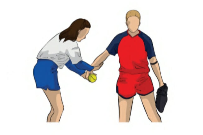 Critique The Pitch Softball Pitching Drill Softball Spot