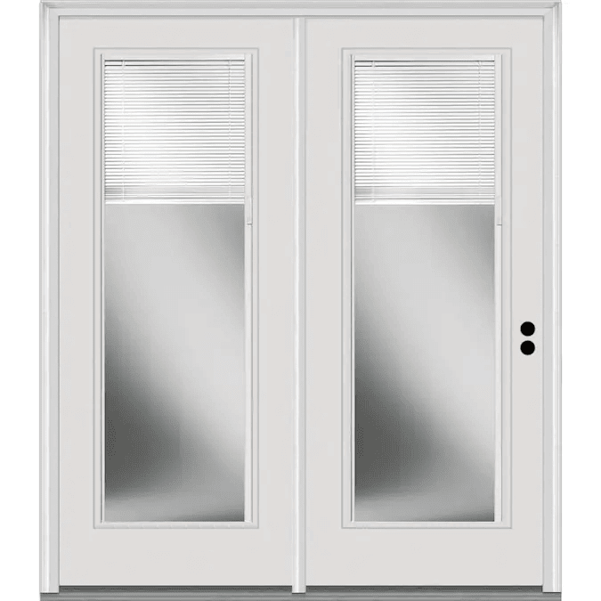 CUSTOMIZED SLIDING PATIO DOORS WITH BUILT IN PATENT BLINDS