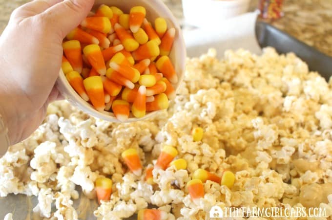 Candy Corn Popcorn - Step 3