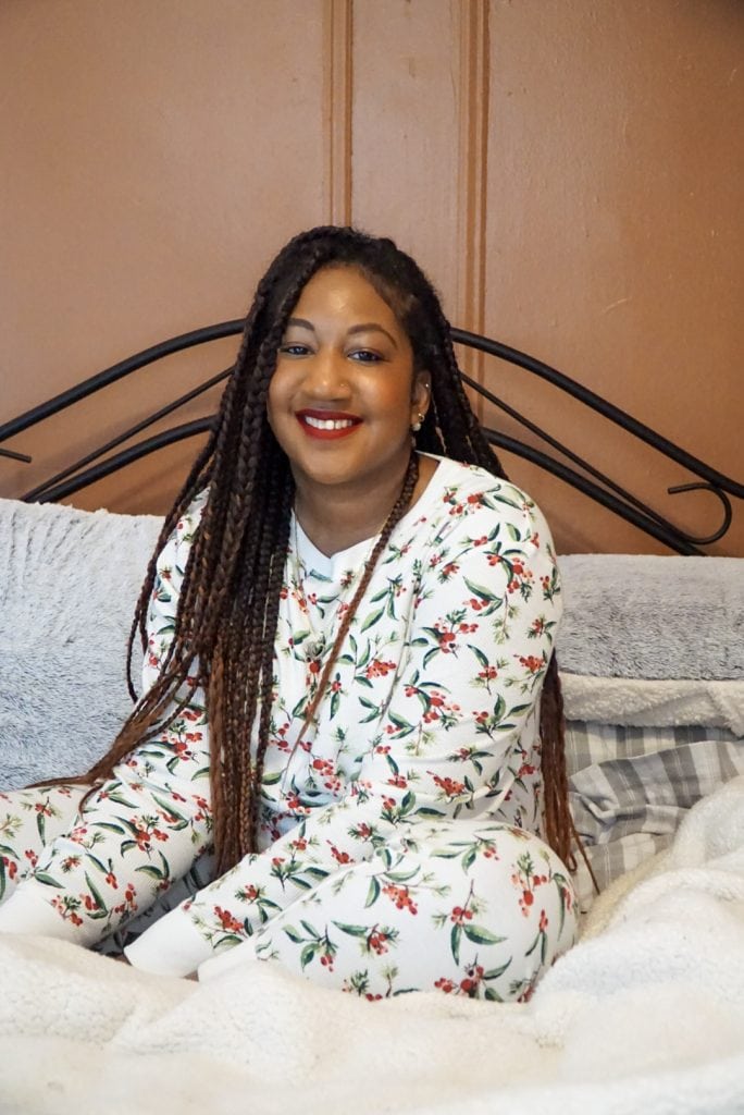 afforable christmas lounge set Women's Thermal Pajama Set - Stars Above