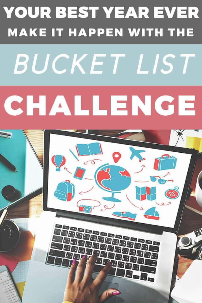 Want to have your best year ever? Make it happen with the 2020 bucket list challenge!