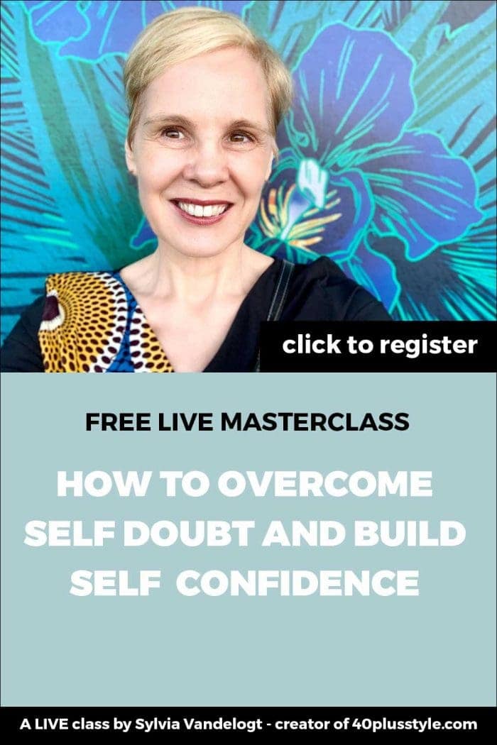 Free masterclass: how to overcome self doubt and build self confidence