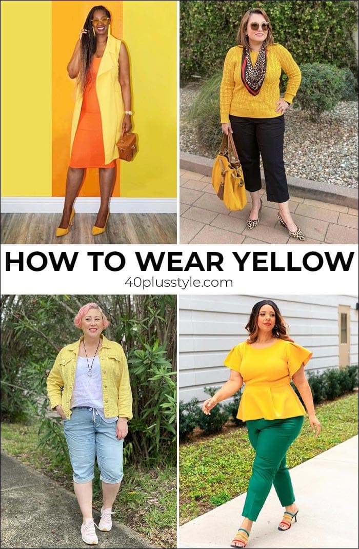 How to wear yellow and brighten up your day | 40plusstyle.com