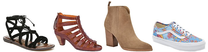Bohemian shoes to wear | 40plusstyle.com