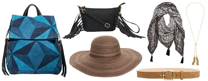 Boho accessories to wear | 40plusstyle.com