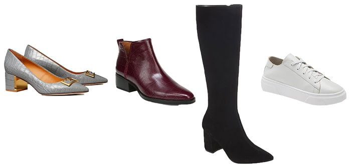 capsule wardrobe shoes | 40plusstyle.com